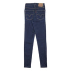 LEVI'S Mile High Womens Jeans Blue Slim Skinny Denim Medium W25 L30 Stretch