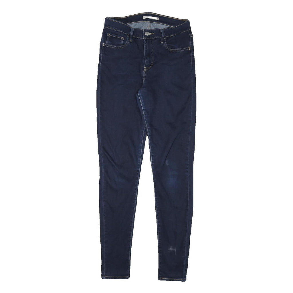 LEVI'S 720 Womens Jeans Blue Slim Skinny Denim Medium Wash W28 L30 Stretch Zip