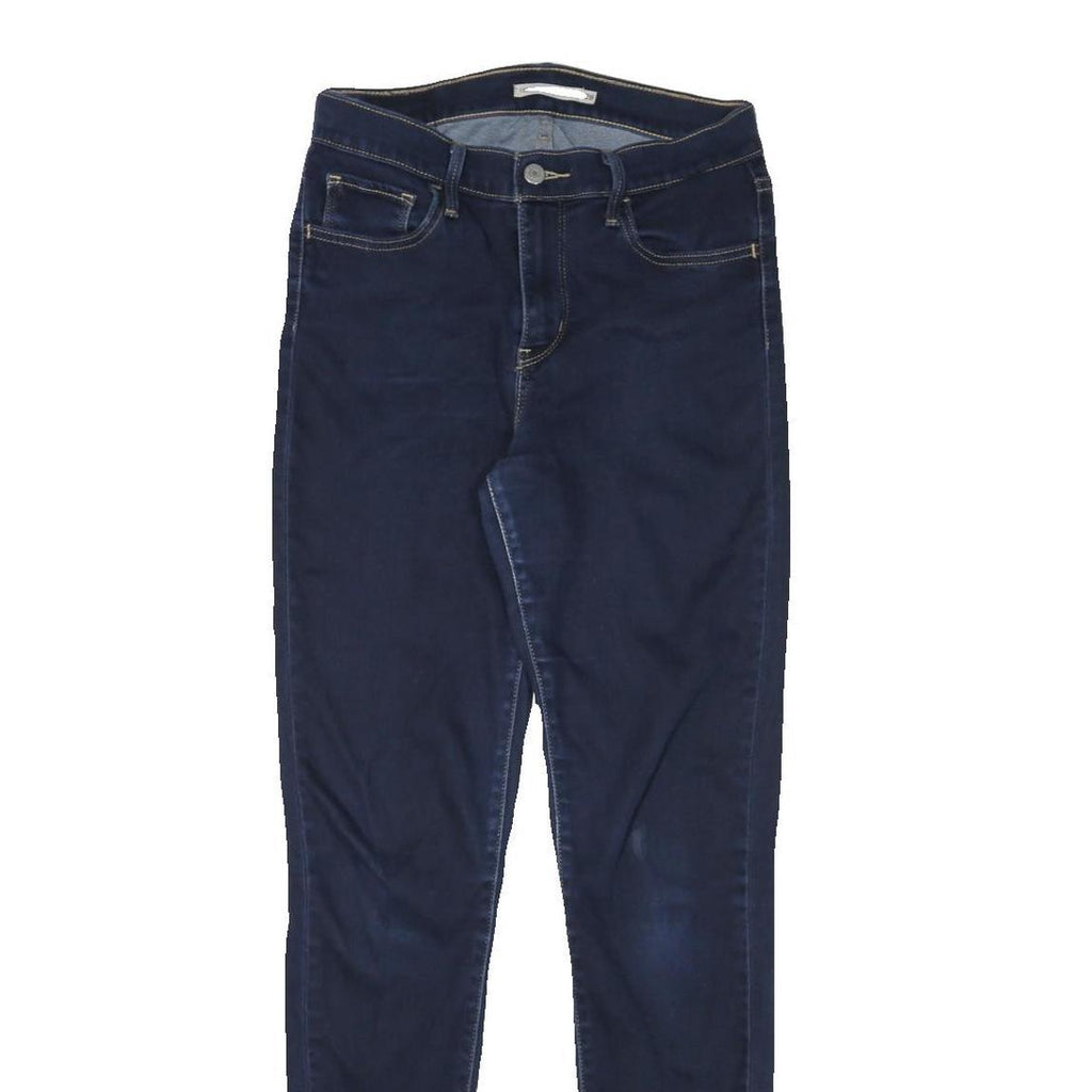 LEVI'S 720 Womens Jeans Blue Slim Skinny Denim Medium Wash W28 L30 Stretch Zip
