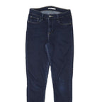 LEVI'S 720 Womens Jeans Blue Slim Skinny Denim Medium Wash W28 L30 Stretch Zip