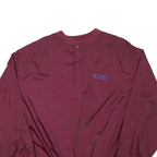 PORT COMPANY Mens Maroon Crew Neck L Sweatshirt Commercial Challenge Embroidered