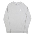 NIKE Mens Grey Cotton Blend Crew Neck S Sweatshirt Casual Lightweight