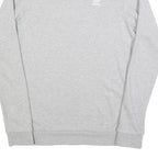 NIKE Mens Grey Cotton Blend Crew Neck S Sweatshirt Casual Lightweight