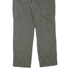 CARHARTT Mens Regular Fit Cotton Blend Green Workwear Trousers W36 L32