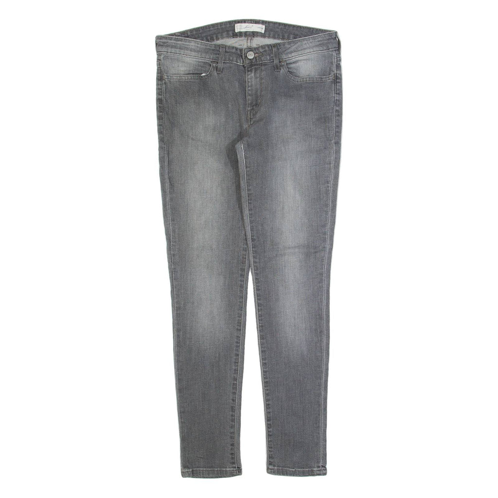 LEVI'S Womens Jeans Grey Slim Jegging Stone Wash W30 L30