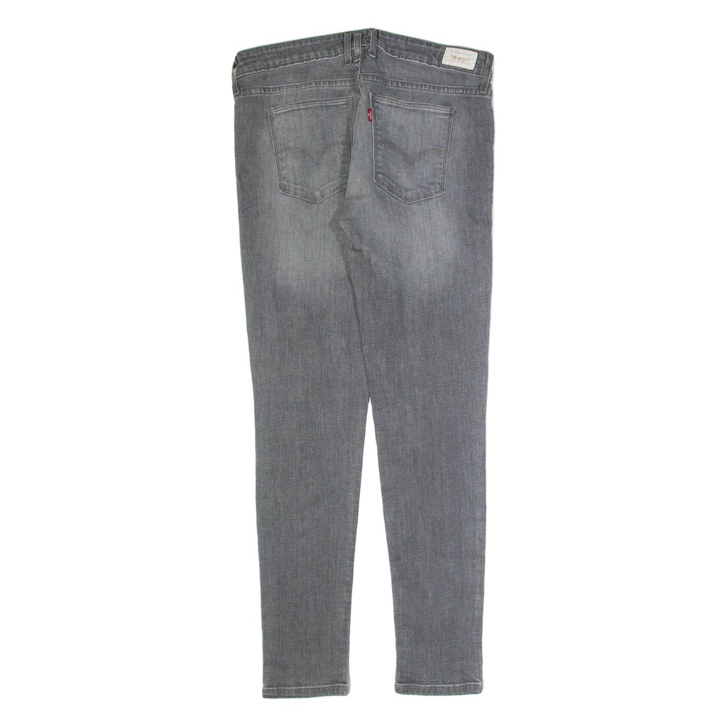 LEVI'S Womens Jeans Grey Slim Jegging Stone Wash W30 L30