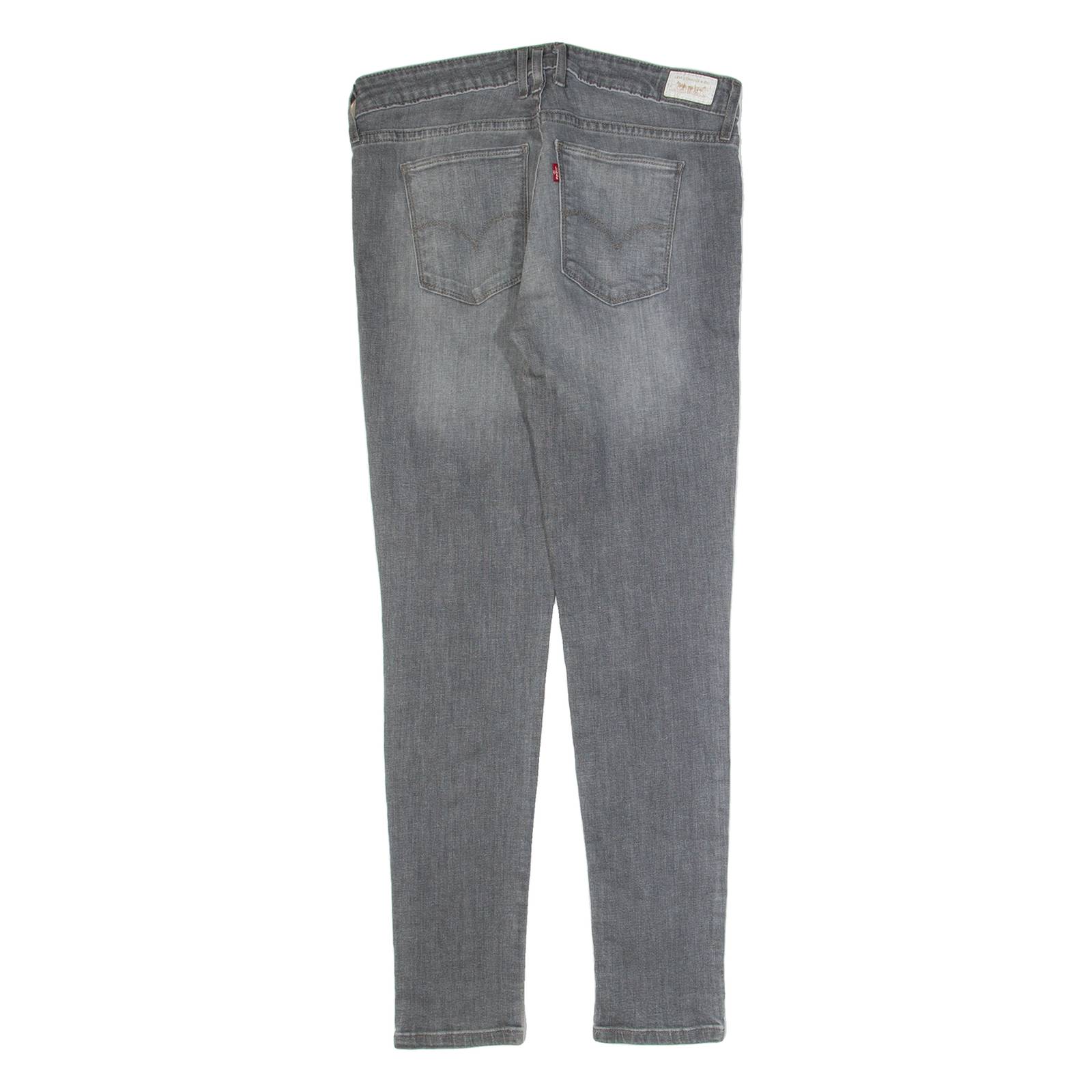 LEVI'S Womens Jeans Grey Slim Jegging Stone Wash W30 L30