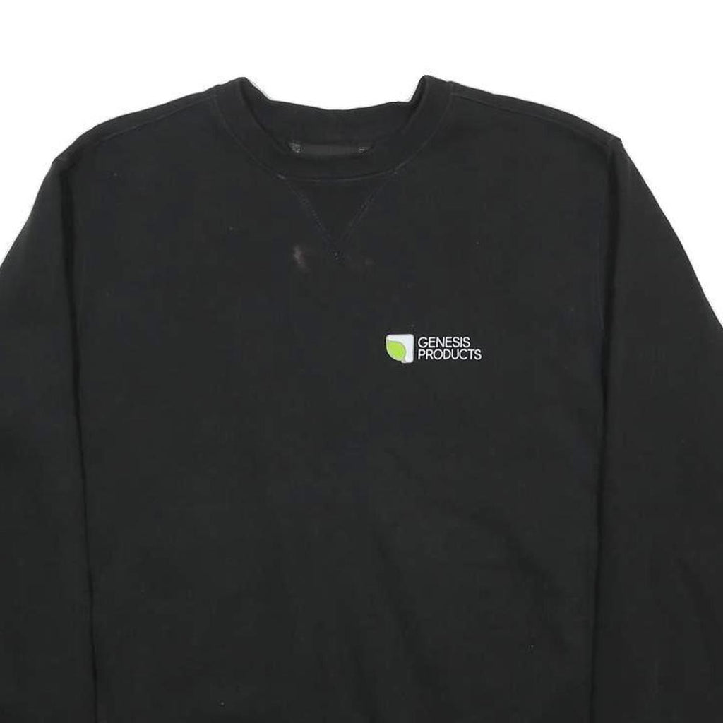 CARHARTT Mens Black Genesis Products Crew Neck M Cotton Blend Sweatshirt