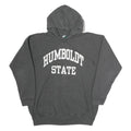 TLC Mens Grey Humboldt State Pullover Hoodie M Cotton Casual Sweatshirt