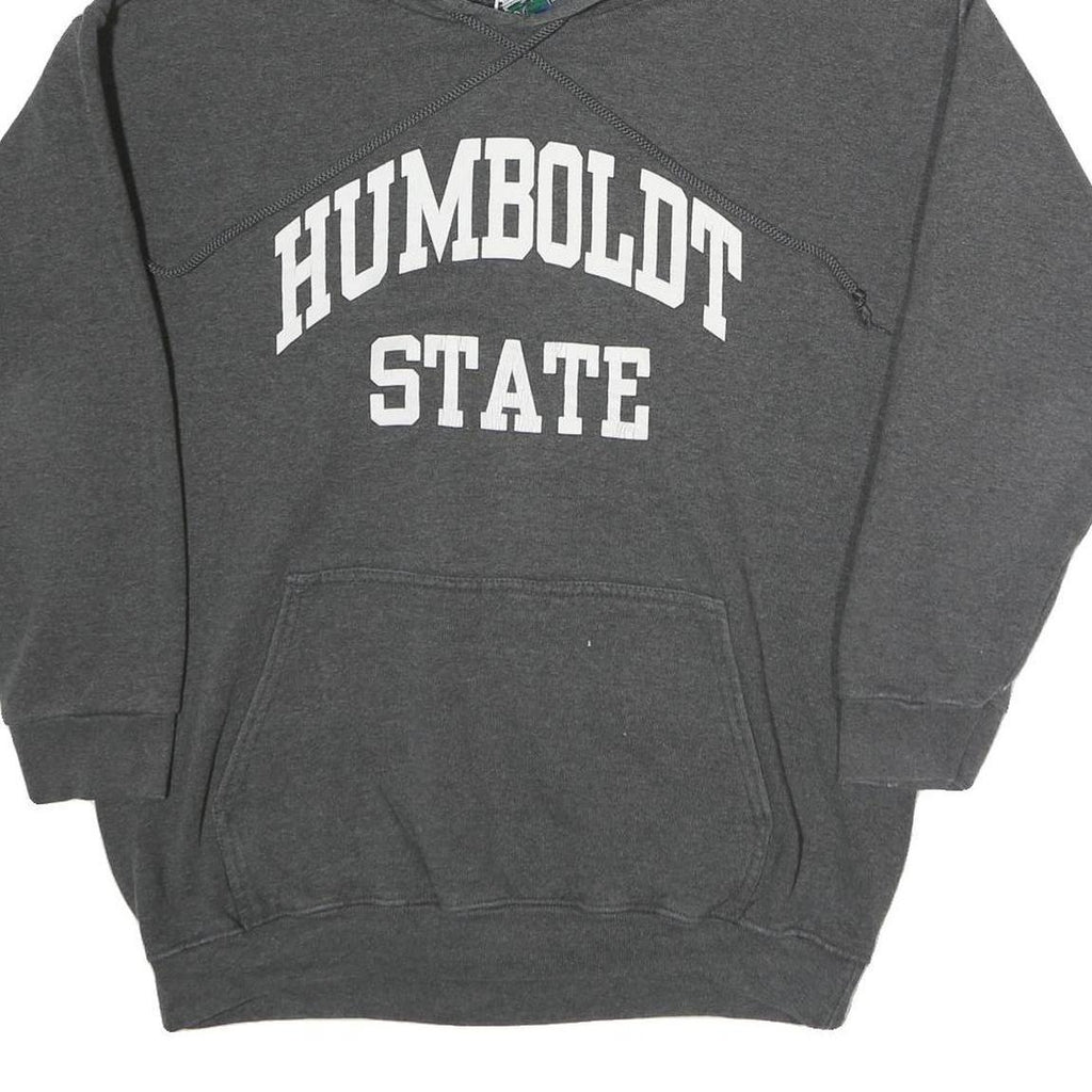 TLC Mens Grey Humboldt State Pullover Hoodie M Cotton Casual Sweatshirt