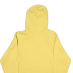 CHAMPION Mens Yellow Pullover Hoodie S Cotton Blend Casual Sweater