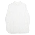 BOSS Womens Shirt White Long Sleeve M