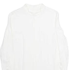 BOSS Womens Shirt White Long Sleeve M