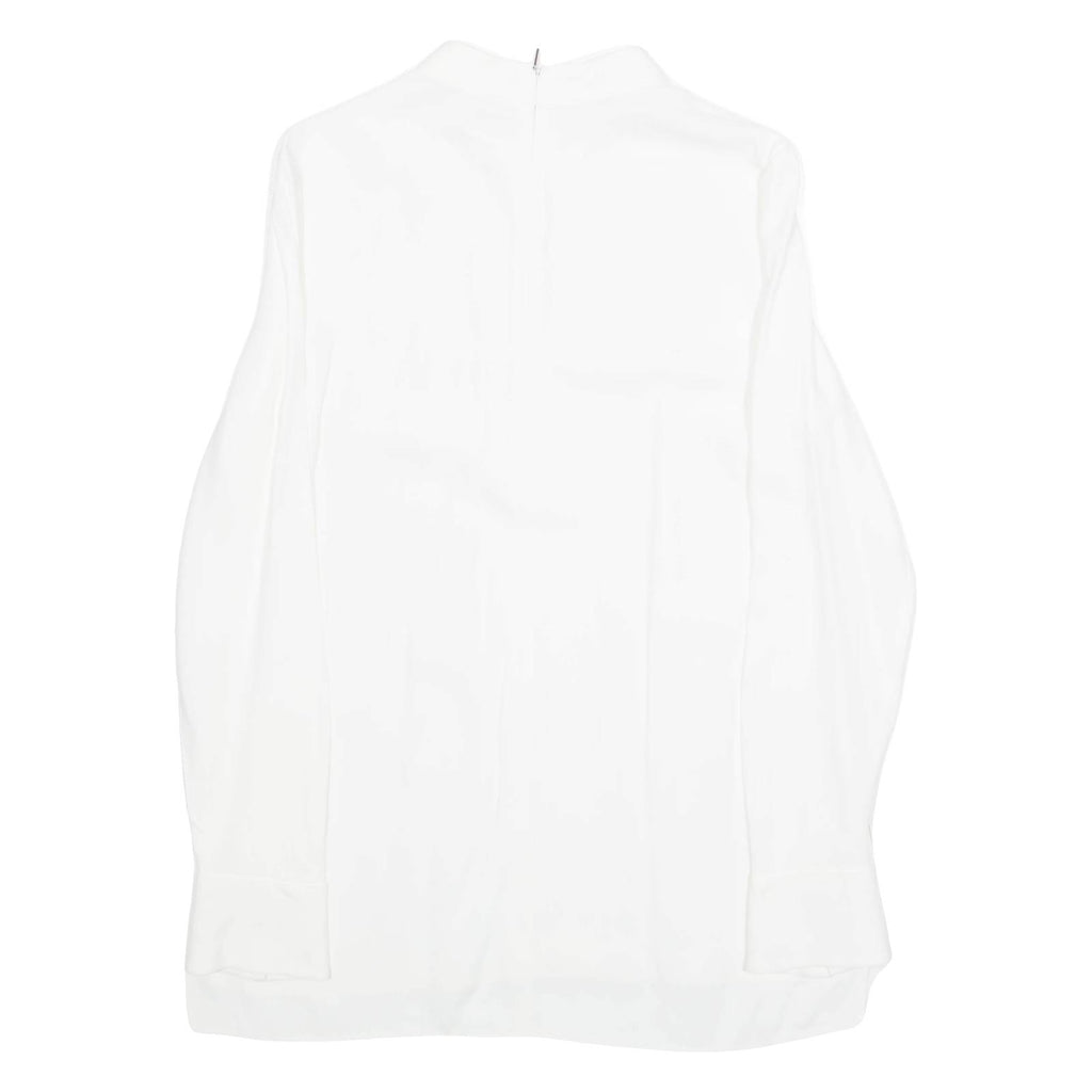 BOSS Womens Shirt White Long Sleeve M