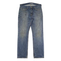 CARHARTT Mens Jeans Blue Regular Straight Denim Medium W36 L32 Classic Workwear
