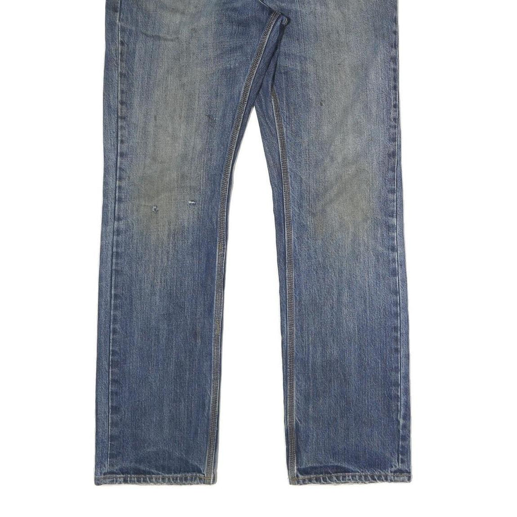 CARHARTT Mens Jeans Blue Regular Straight Denim Medium W36 L32 Classic Workwear