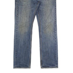 CARHARTT Mens Jeans Blue Regular Straight Denim Medium W36 L32 Classic Workwear