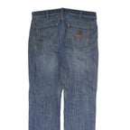 CARHARTT Mens Jeans Blue Regular Straight Denim Medium W36 L32 Classic Workwear