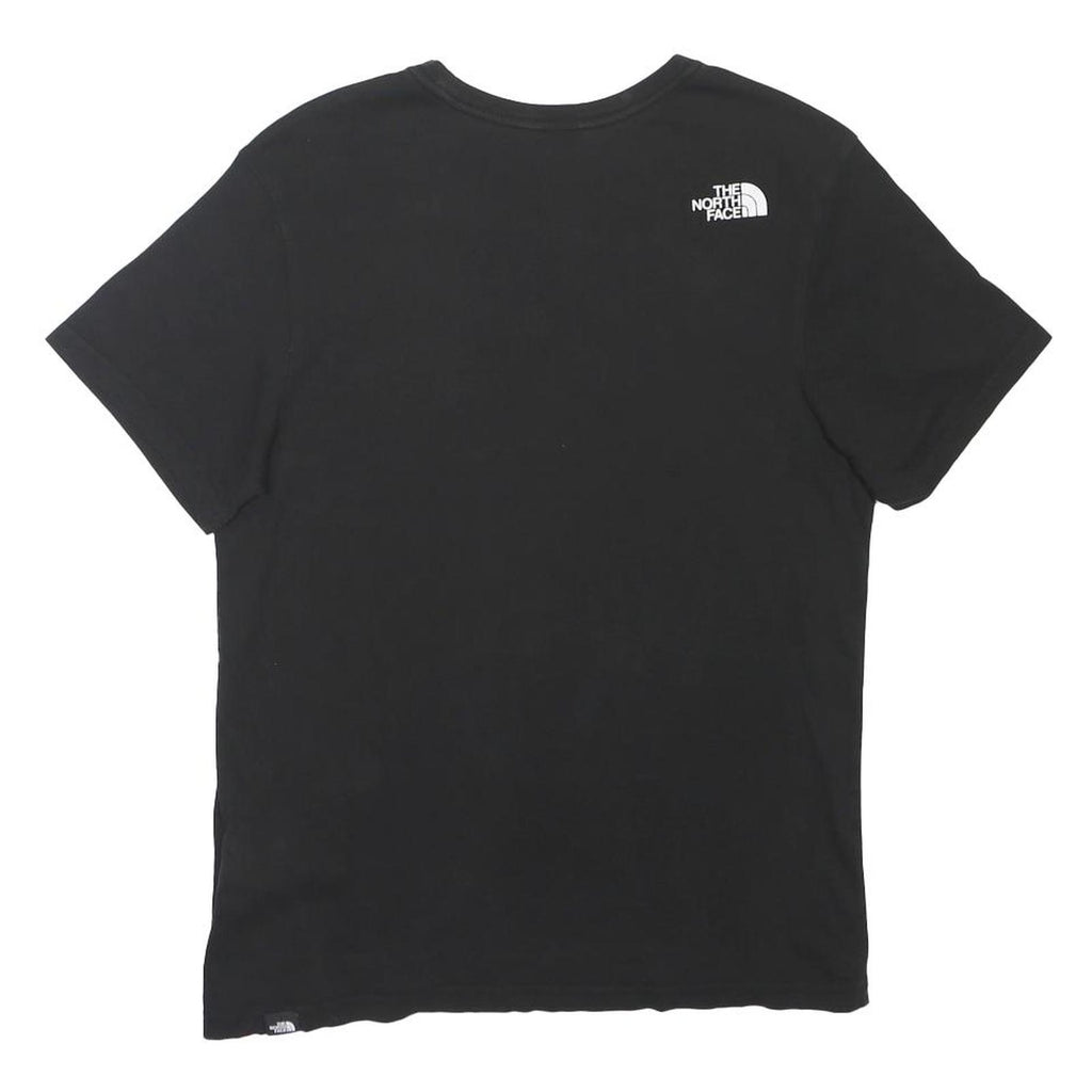 THE NORTH FACE Mens Black Logo Graphic T-Shirt M Short Sleeve Crew Neck Casual