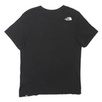 THE NORTH FACE Mens Black Logo Graphic T-Shirt M Short Sleeve Crew Neck Casual