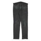 LEVI'S 511 Slim Mens Black Slim Jeans Denim Medium W32 L29 Zip Cotton Blend