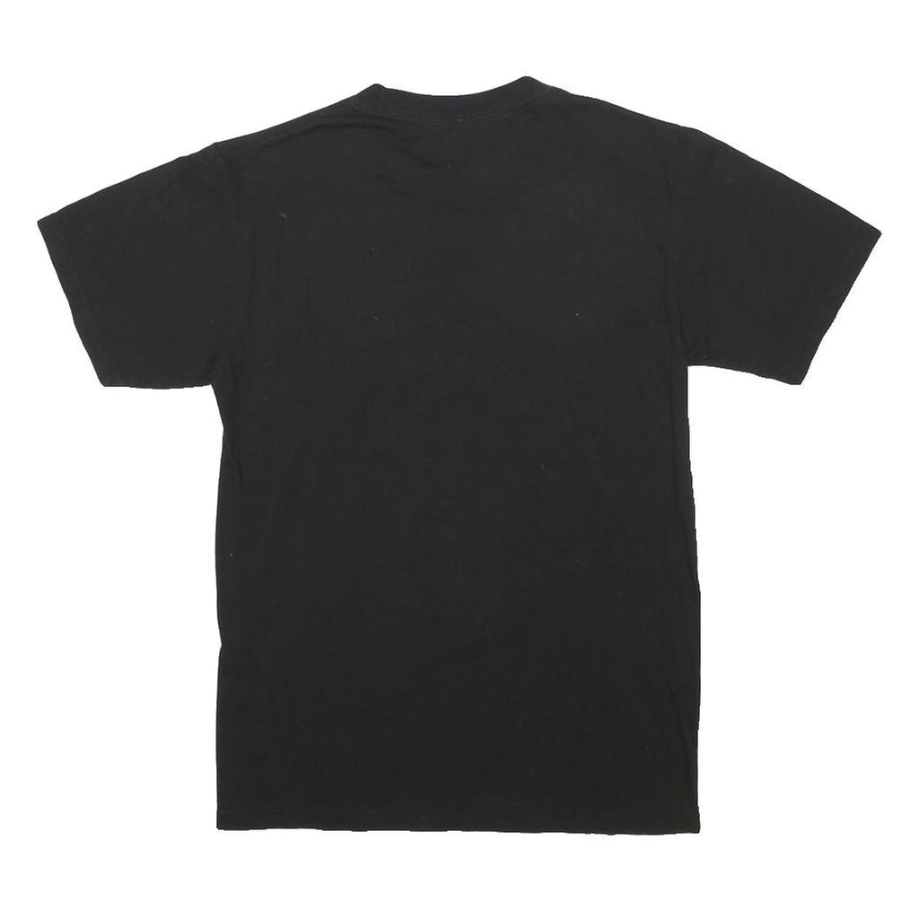 2PAC Mens Black 2PAC Graphic T-Shirt S Short Sleeve Crew Neck Cotton Blend