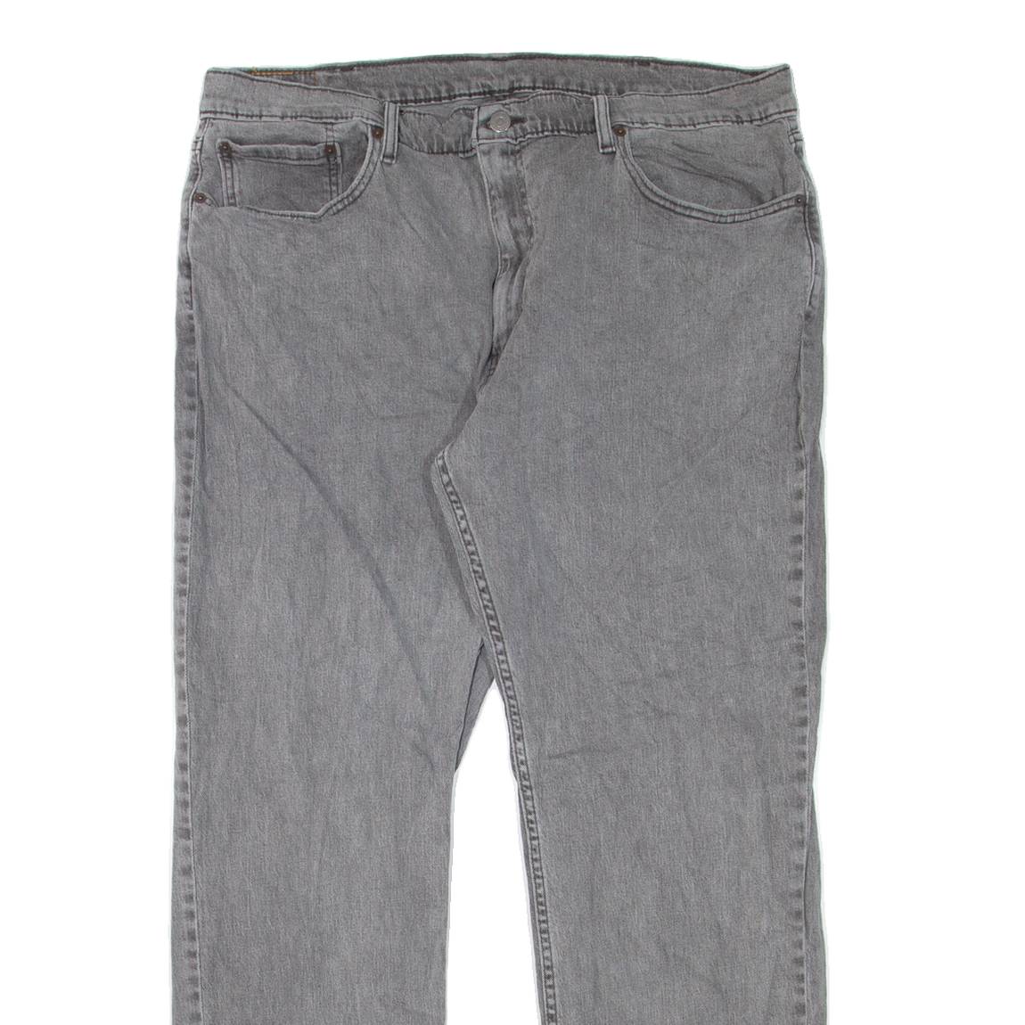 LEVI'S 559 Jeans Mens Grey Relaxed Straight W37 L32