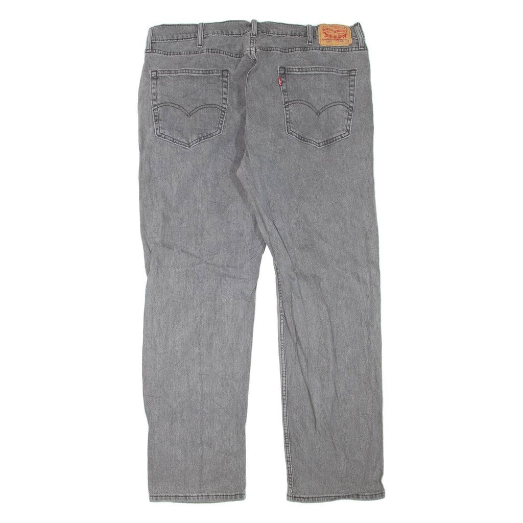LEVI'S 559 Jeans Mens Grey Relaxed Straight W37 L32