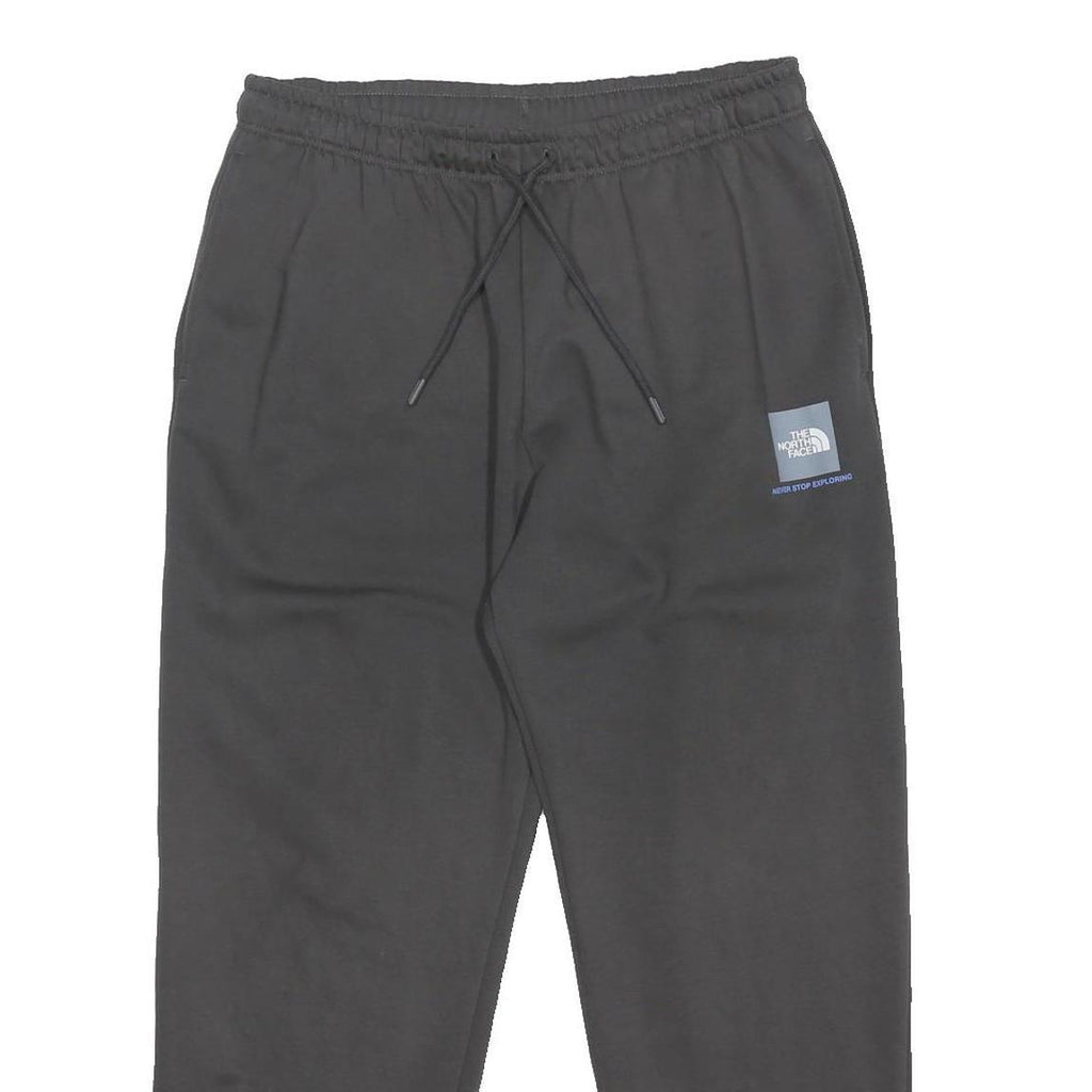 NIKE Mens Joggers Black L W33 L28 Cotton Blend Drawstring Casual Fit