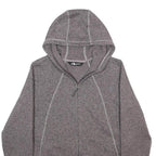 THE NORTH FACE Womens Grey Full Zip Hoodie S Lightweight Outdoor Jacket