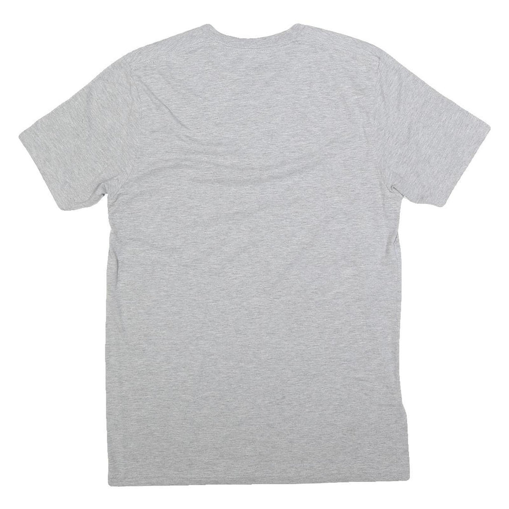 LEVI'S Mens Grey Graphic T-Shirt M Short Sleeve Crew Neck Cotton Blend Casual