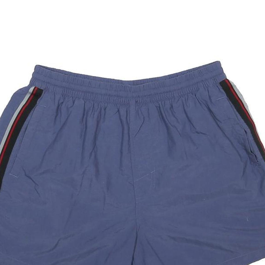 SPEEDO Mens Shorts Blue Casual M W28 Drawstring Pockets Polyester Swimwear