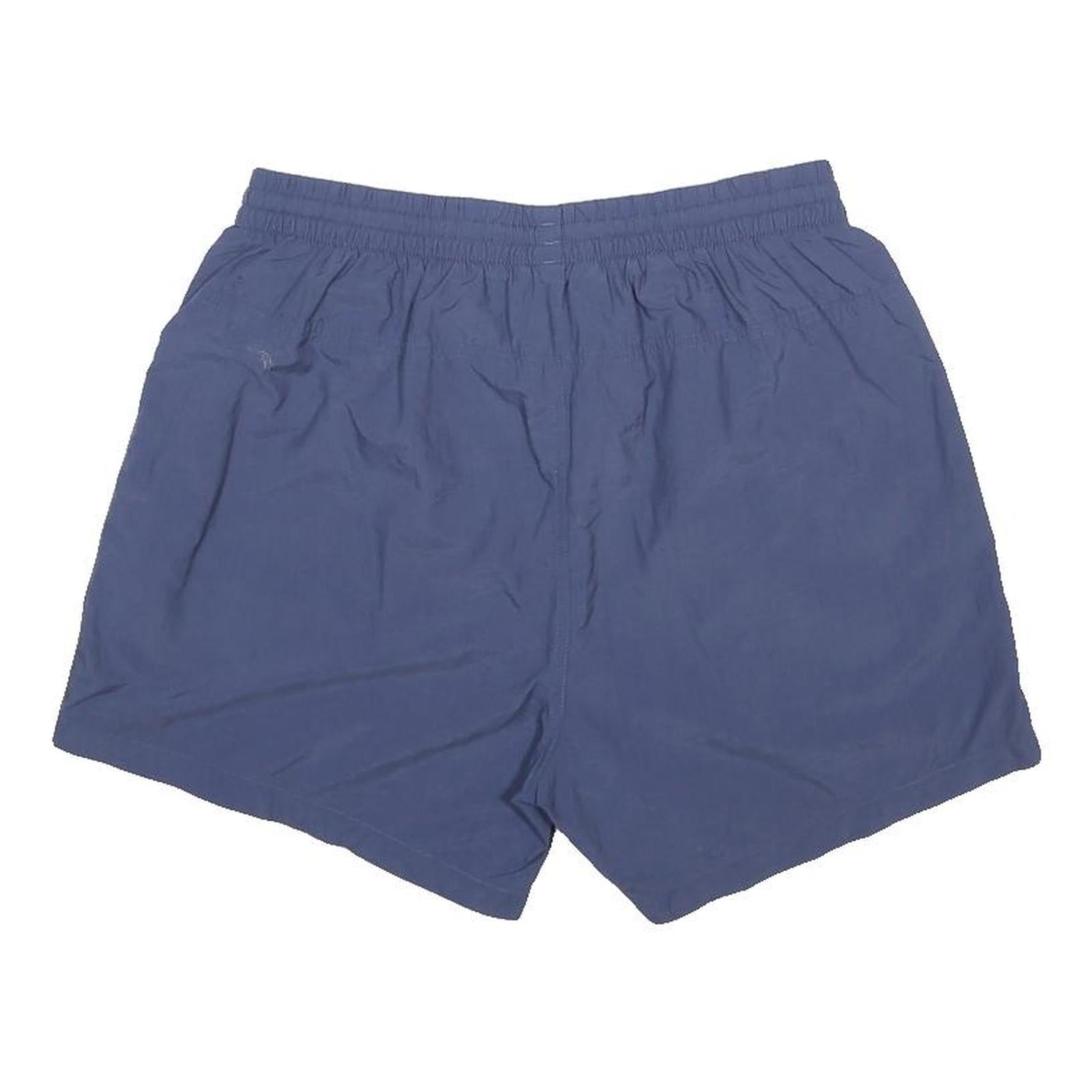 SPEEDO Mens Shorts Blue Casual M W28 Drawstring Pockets Polyester Swimwear