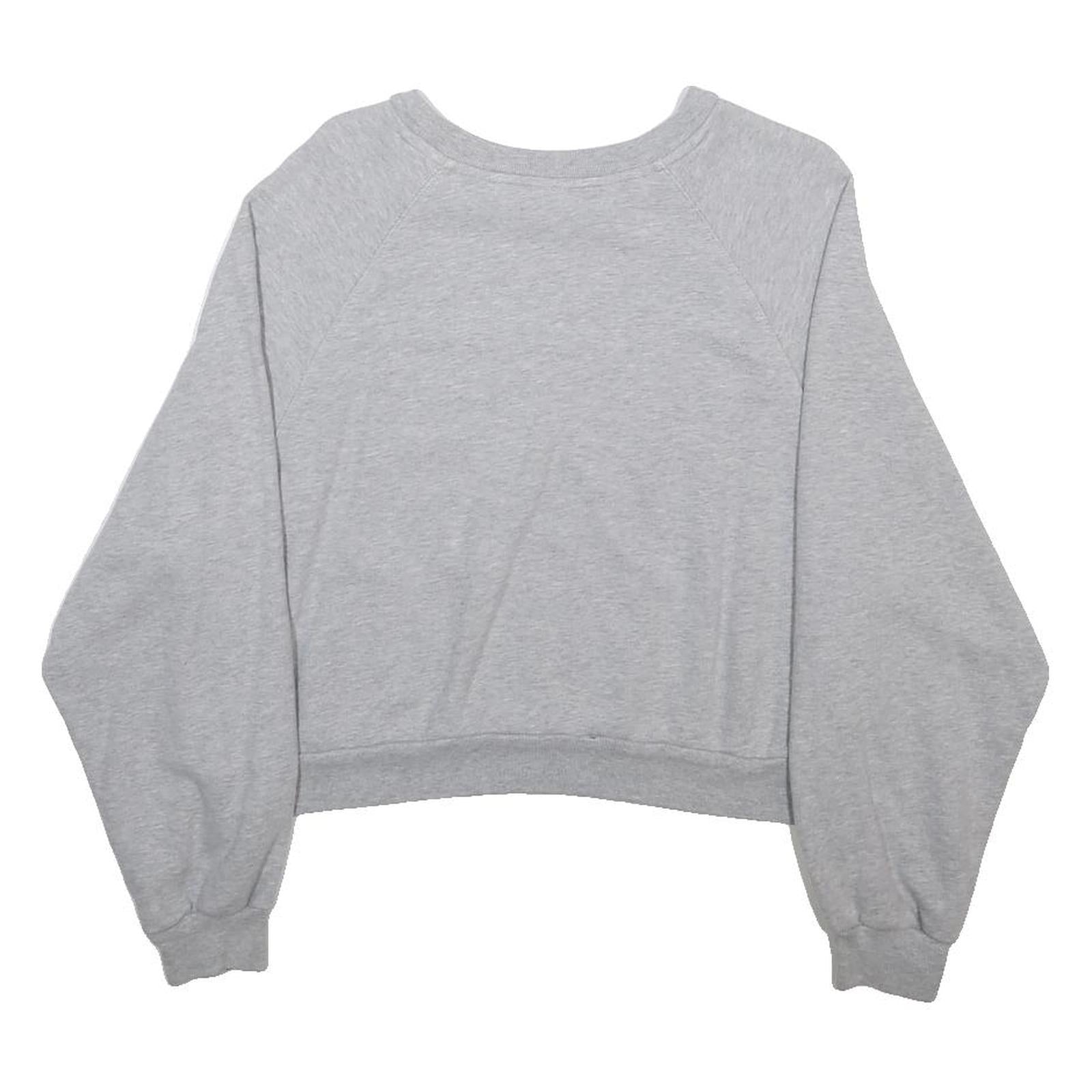 LEVI'S Womens Grey Sweatshirt Crew Neck S Cotton Blend Pullover Casual
