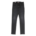 TOMMY JEANS Mens Slim Black Denim Skinny Jeans Cotton Blend W29 L32 Stylish