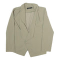 TODAY Womens Beige Jacket S Polyester Plain Classic Fit Soft Comfortable
