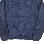 THE NORTH FACE Mens Blue Lightweight Jacket M Polyester Blend Plain Zip Outdoor