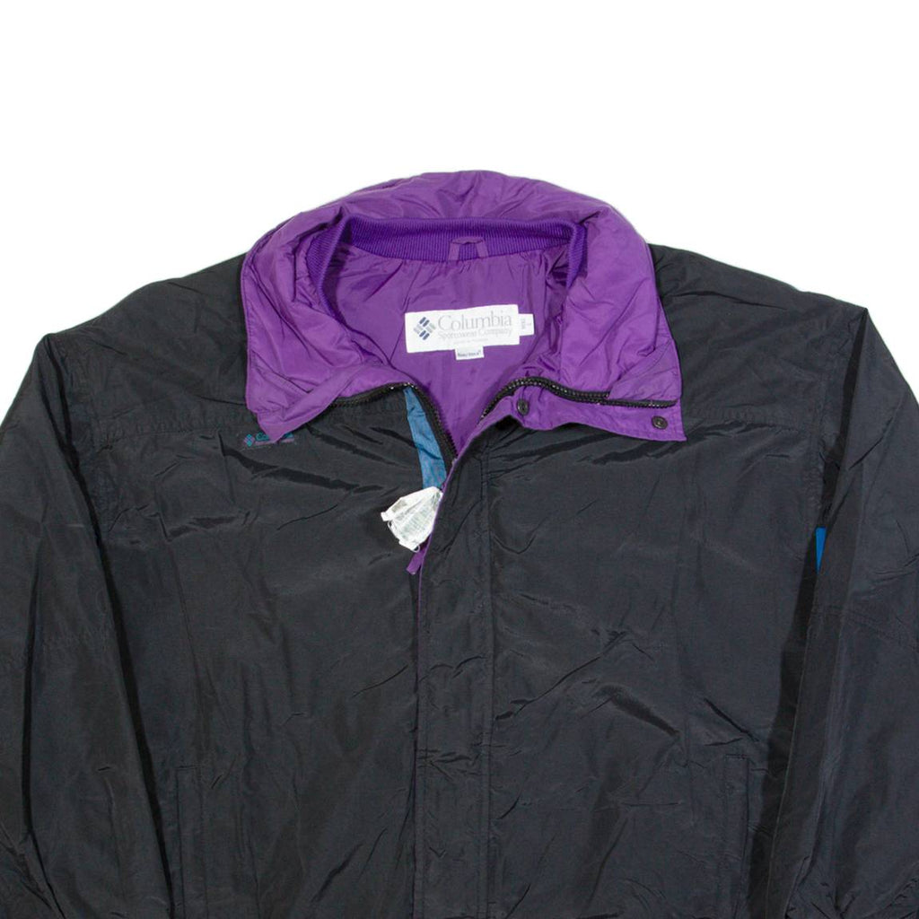 COLUMBIA Mens Jacket Black L