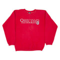 STARTER Ohio State University Mens Sweatshirt Red USA M