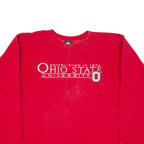 STARTER Ohio State University Mens Sweatshirt Red USA M