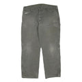 DICKIES Mens Regular Fit Straight Denim Grey W38 L30 Workwear Casual Jeans