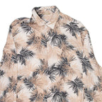 IMPERIAL Mens Shirt Beige Floral Long Sleeve M