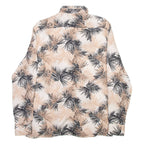 IMPERIAL Mens Shirt Beige Floral Long Sleeve M