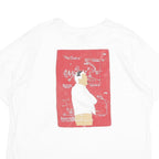 LEVI'S Mens White XL Graphic T-Shirt Short Sleeve Crew Neck Cotton Casual