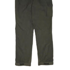 LAGO Mens Polyester Blend Black Relaxed Cargo Trousers W31 L32 Workwear Utility