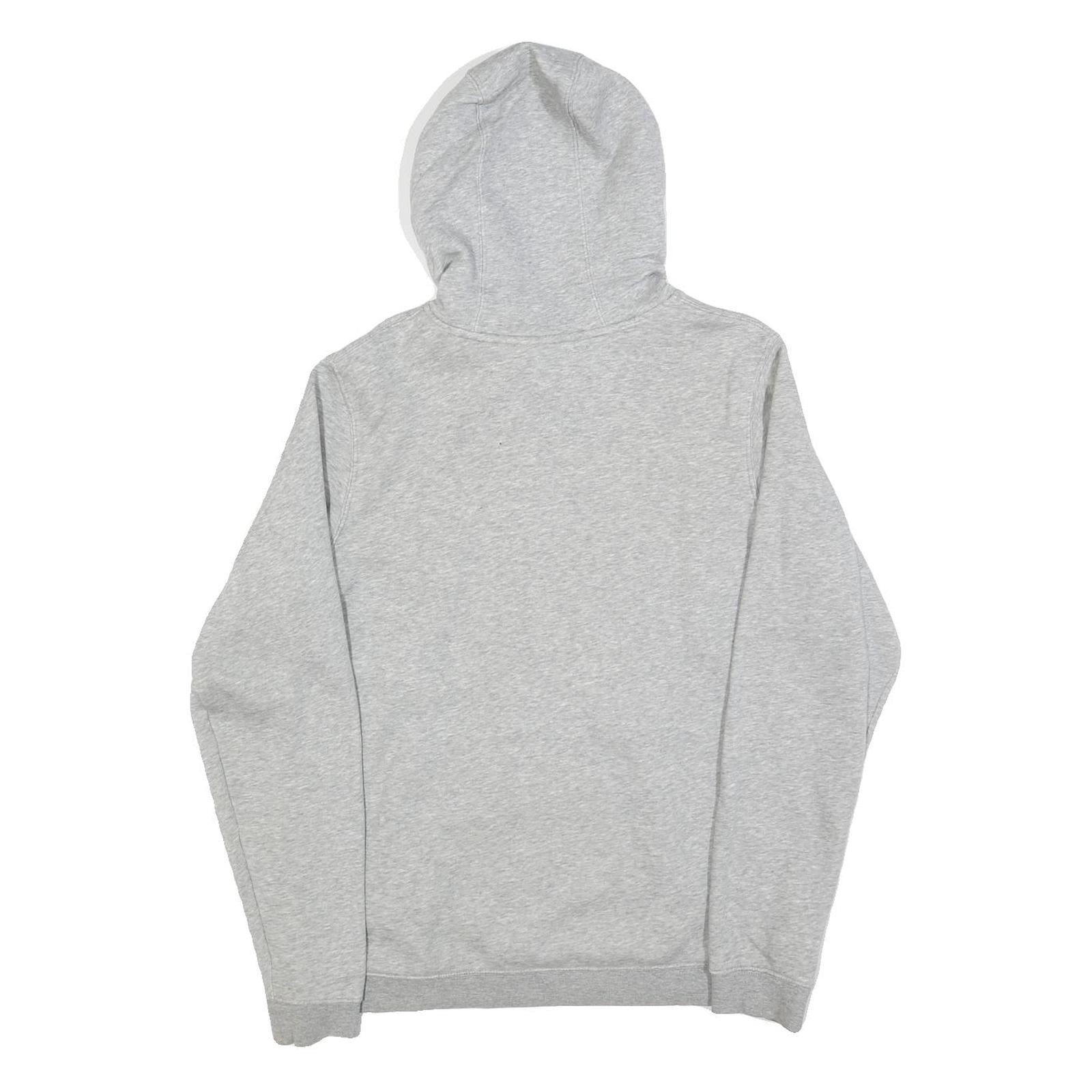 NIKE Mens Grey JHS Red Devils JROTC Pullover Hoodie M Lightweight Cotton Blend