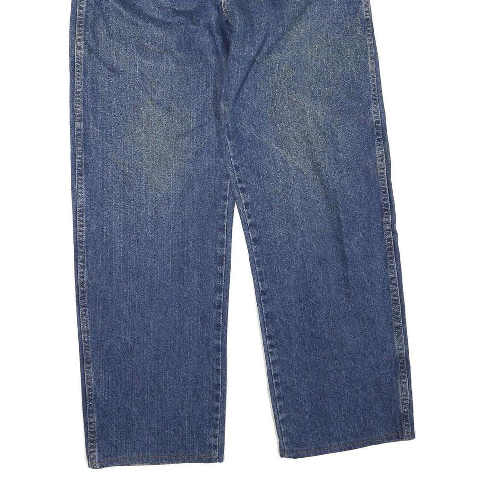 DICKIES Womens Regular Fit Blue Denim Classic Jeans W34 L32 Workwear