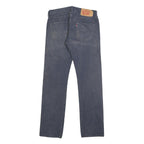 LEVI'S 501 Mens Jeans Blue Regular Straight Denim Medium W30 L32 Classic Fit