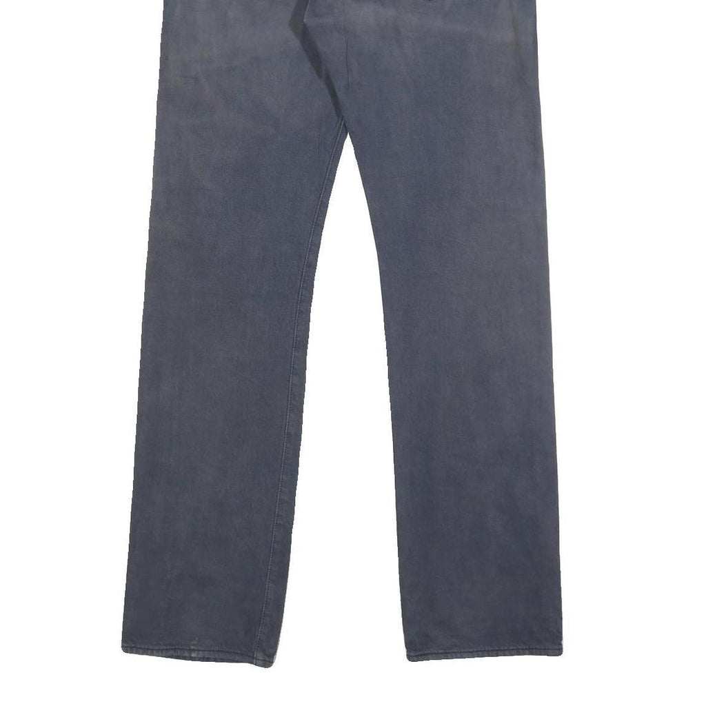 LEVI'S 501 Mens Jeans Blue Regular Straight Denim Medium W30 L32 Classic Fit