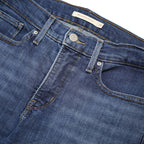 LEVI'S 311 Womens Jeans Blue Slim Skinny Denim Medium W28 L32 Stretch Cotton